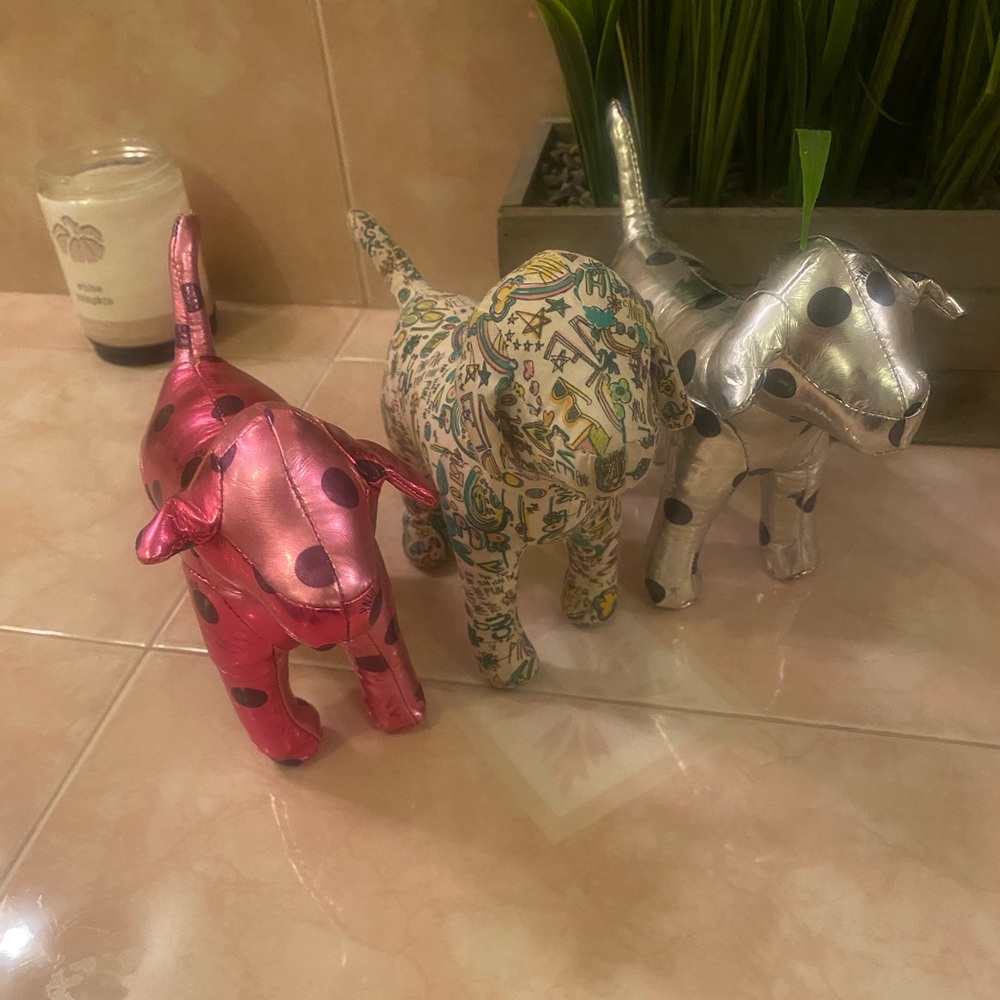 SOLD-Pink Dogs.